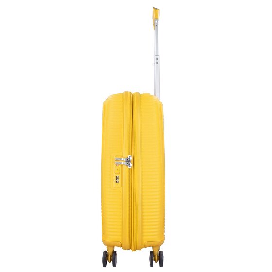 American Tourister Soundbox 4 kółka Walizka kabinowa 55 cm z funkcją poszerzenia