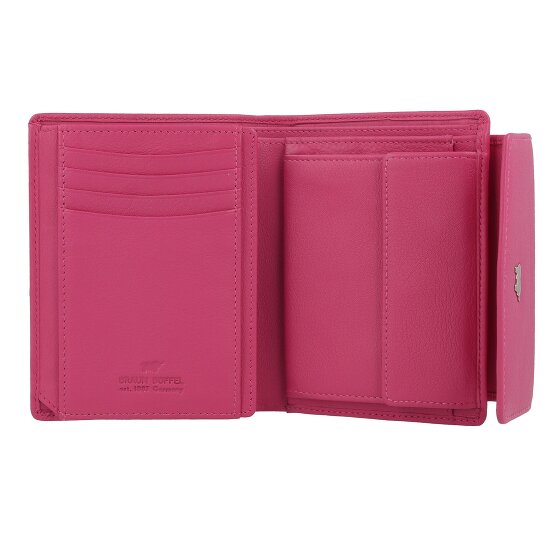 Braun Büffel Joy Portfel Ochrona RFID Skórzany 12 cm