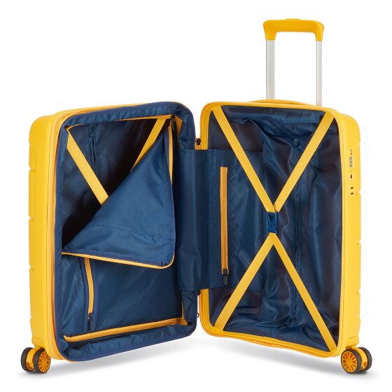 MODO by Roncato Starlight 3.0 4 kółka Walizka kabinowy 55 cm z plisą rozprężną