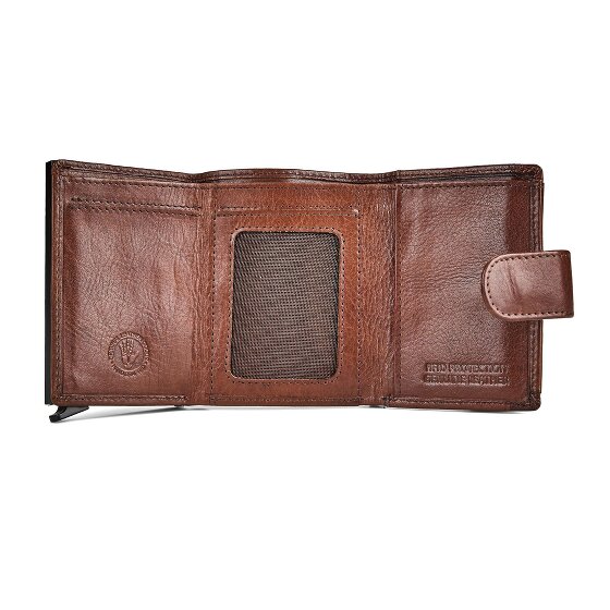 Greenburry Newport Portfel Ochrona RFID Skóra 9.5 cm