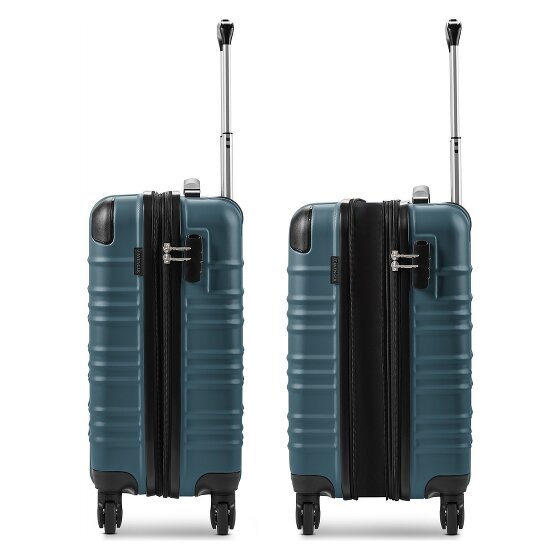 Wenger Amplar Evo 4 kółka Walizka kabinowy S 53 cm z plisą rozprężną