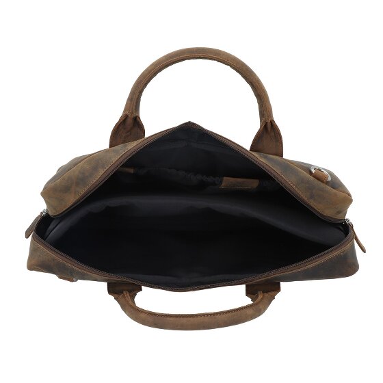 Plevier Retro Adler Teczka Skórzany 42 cm Komora na laptopa