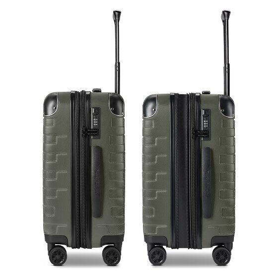 Tonino Lamborghini Milano 4 kółka Walizka kabinowa S 54 cm z funkcją poszerzenia