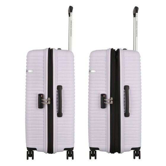 American Tourister Liftoff 4 kółka Zestaw walizek 3-części z plisą rozprężną