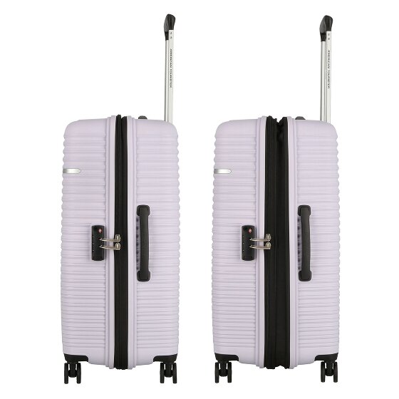 American Tourister Liftoff 4 kółka Zestaw walizek 3-części z plisą rozprężną
