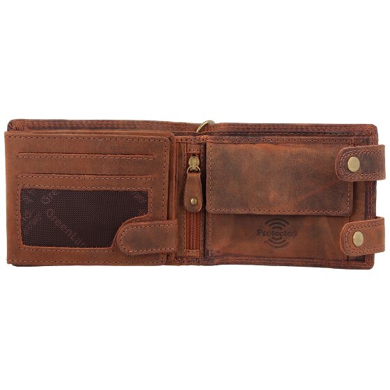Greenland Nature Montenegro Wallet RFID Leather 12 cm