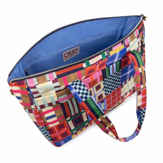 Oilily Tartan Tape Wynda Shopper Bag 31 cm