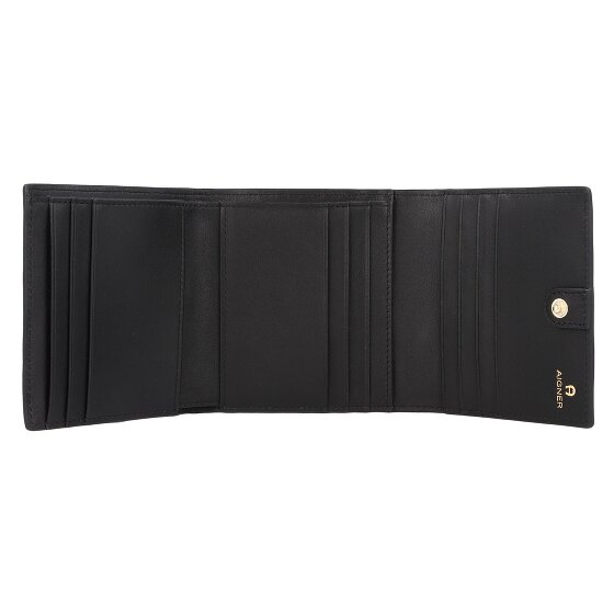 AIGNER Diadora Portfel Ochrona RFID Skórzany 10.5 cm