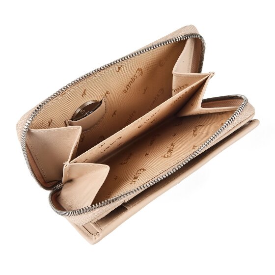 Esquire Athena Portfel Ochrona RFID Skóra 13 cm