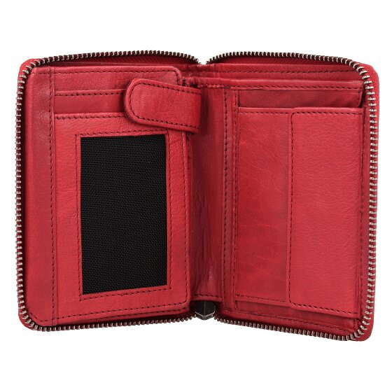 Greenburry Vintage Washed Leather Wallet 10 cm