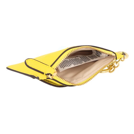 Lauren Ralph Lauren Zip Card Portfel z kluczem Skórzany 13 cm