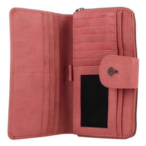 Harbour 2nd Felina Portfel Ochrona RFID Skórzany 19 cm