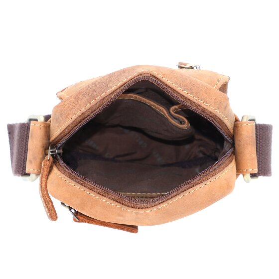 Greenburry Vintage Travel 2 Torba na ramię skórzana 15 cm