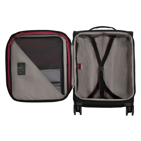 Victorinox Crosslight 4 kółka Walizka kabinowy 55 cm z plisą rozprężną