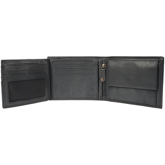 Harbour 2nd Kairos Portfel Ochrona RFID Skórzany 12 cm