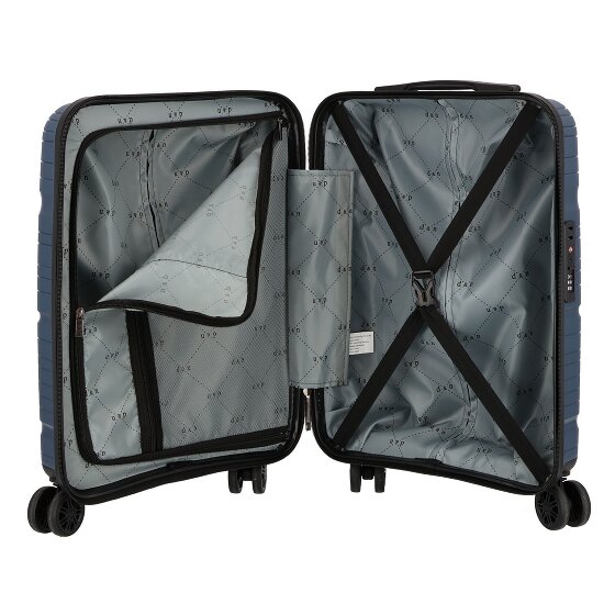 d&n Travel Line 4300 4 kółka Walizka kabinowy S 55 cm