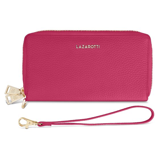 Lazarotti Bologna Leather Portfel Ochrona RFID Skórzany 20 cm