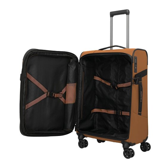 Travelite Briize 4 kółka Zestaw walizek 3-części z plisą rozprężną