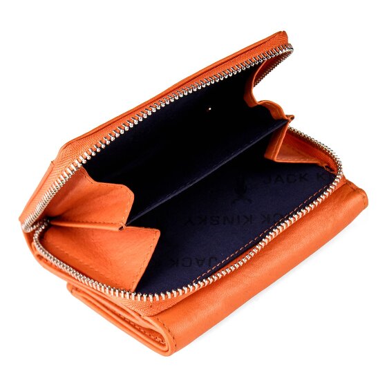 Jack Kinsky Aruba Portfel Ochrona RFID Skórzany 10 cm