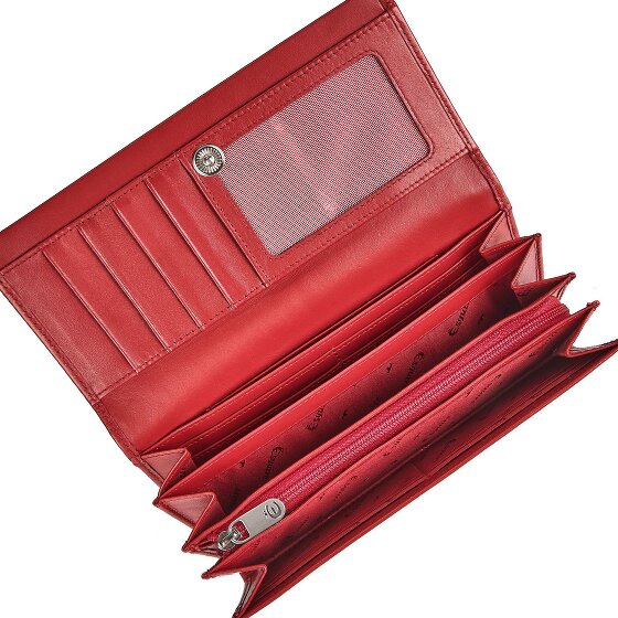 Esquire Silk Portfel Ochrona RFID Skóra 18.5 cm