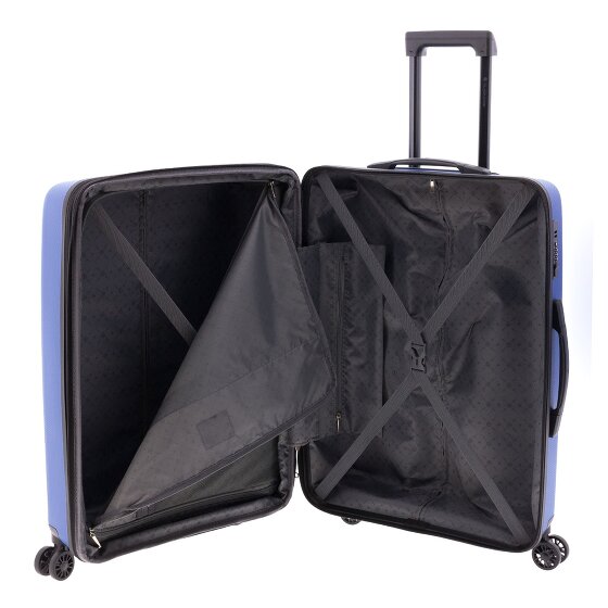 Gladiator 1700 4 kółka Walizka 68 cm z plisą rozprężną