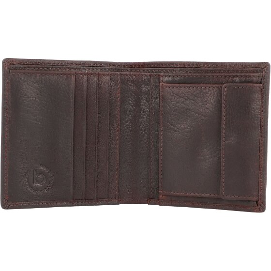 bugatti Tkany portfel skórzany 11 cm