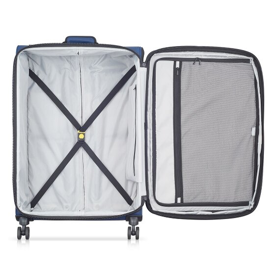 Delsey Paris Maubert 2.0 4 kółka Walizka 79 cm z plisą rozprężną