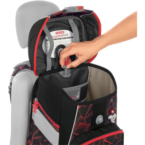 Step by Step Kosmiczny zestaw tornistra szkolnego 5szt.