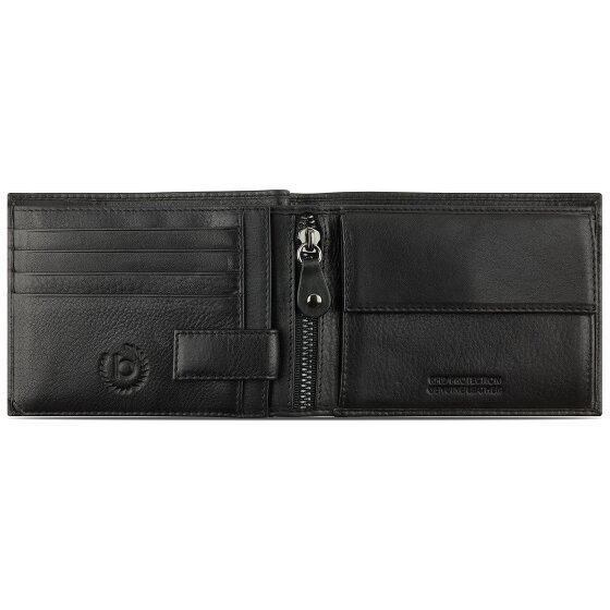 bugatti Nome Portfel Ochrona RFID Skórzany 13 cm