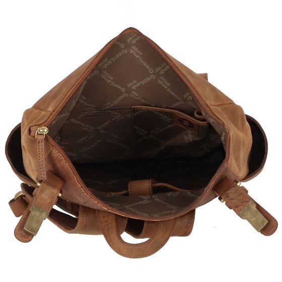 Greenland Nature Nature Plecak skórzany 38 cm Komora na laptopa