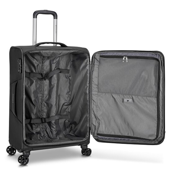 Roncato Jazz 4.0 4 kółka Walizka M 65 cm z plisą rozprężną
