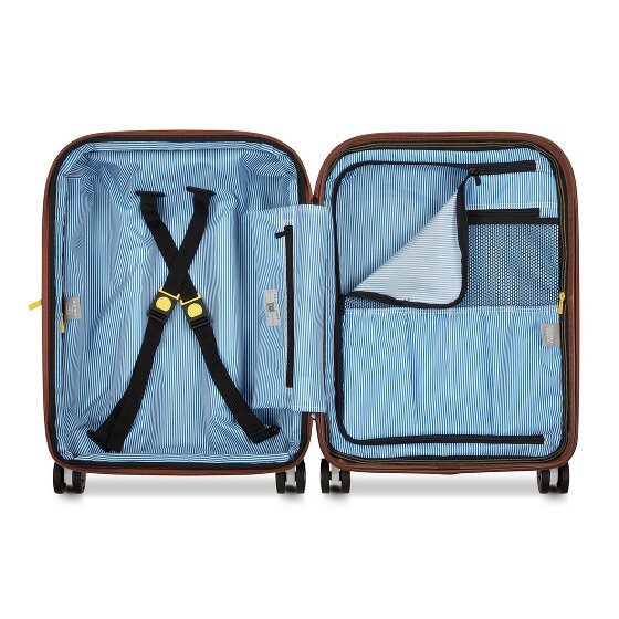 Delsey Paris Carrousel 2 4 kółka Walizka kabinowy 55 cm z plisą rozprężną