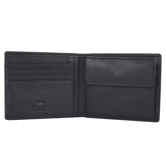 Braun Büffel Hannes Portfel Ochrona RFID Skórzany 11.5 cm