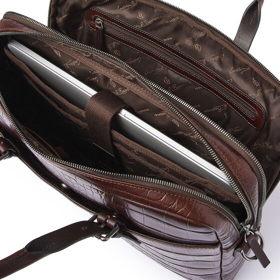 Castelijn & Beerens Jules Teczka Ochrona RFID Skórzany 30 cm Komora na laptopa