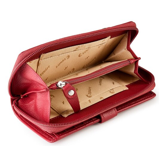 Esquire Primavera Portfel Ochrona RFID Skórzany 15.5 cm