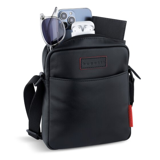 bugatti Clark Torba na ramię Skórzany 18 cm