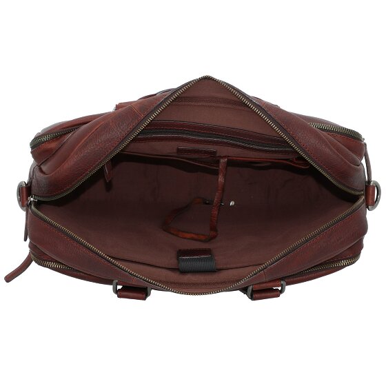 Burkely Antique Avery Briefcase Leather 40 cm Komora na laptopa