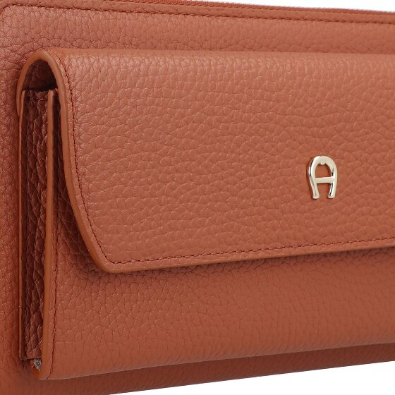 AIGNER Kopertówka Skórzany 20 cm