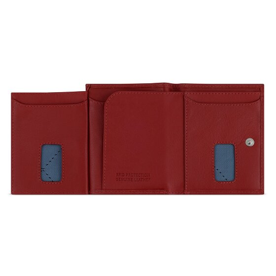 bugatti Secure Slim Portfel Ochrona RFID Skórzany 8 cm