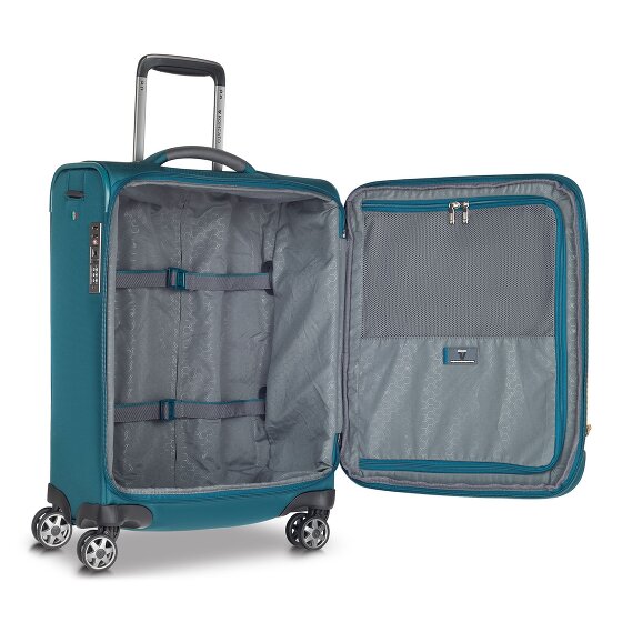 Roncato City 3.0 4 kółka Walizka kabinowy S 55 cm z plisą rozprężną