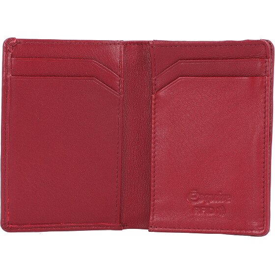 Esquire Skórzane etui na karty kredytowe Oslo RFID 7,5 cm