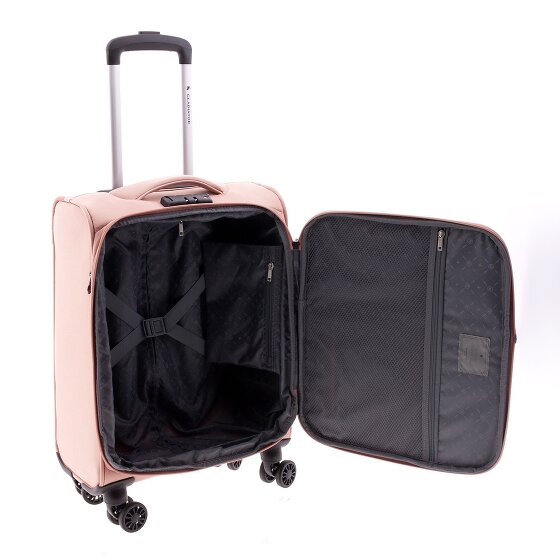 Gladiator 3700 4 kółka Walizka kabinowy 55 cm z plisą rozprężną