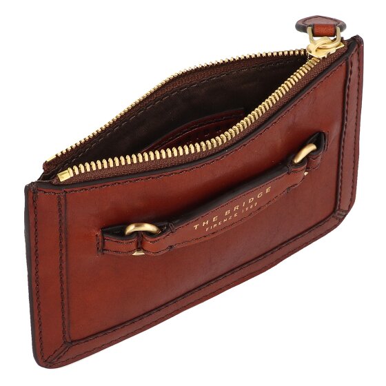 The Bridge Bettina Portfel Ochrona RFID Skórzany 13 cm