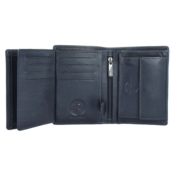 Greenland Nature Black Nappa Wallet RFID 9,5 cm