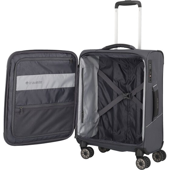 Travelite Wózek kabinowy Skaii z 4 rolkami 55 cm
