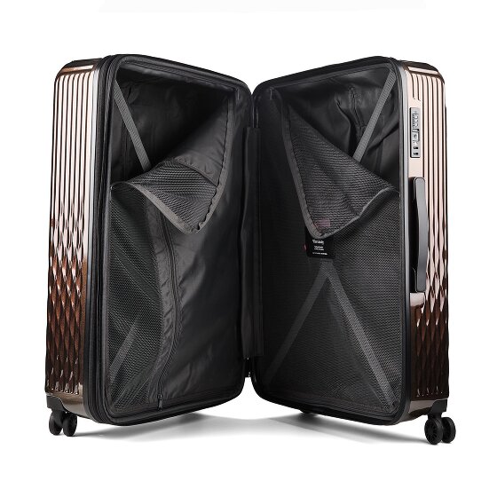Pack Easy Flow 4 kółka Walizka L 75 cm z funkcją poszerzenia