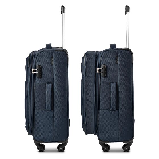 Wenger Beaumont 4 kółka Walizka M 67 cm z plisą rozprężną