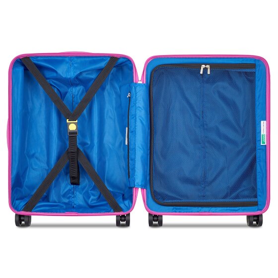 Delsey Paris x United Colors of Benetton Fabrica 4-kołowy wózek kabinowy 55 cm