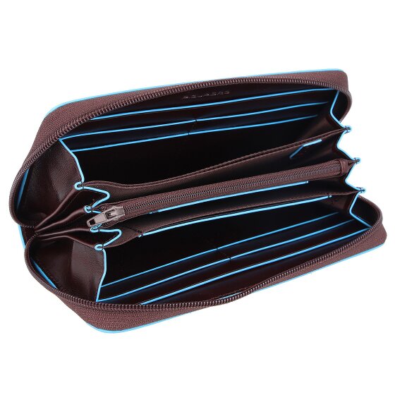 Piquadro Blue Square Wallet RFID Leather 19 cm