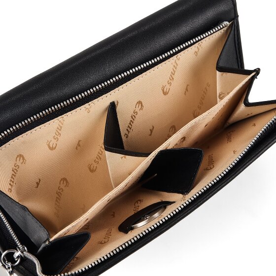 Esquire Athena Portfel Ochrona RFID Skóra 17.5 cm